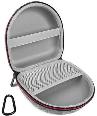 Tasche Schutzhülle für Marshall Major V/IV/III/II/I Faltbar Kopfhörer mit Schnallen (Grau)