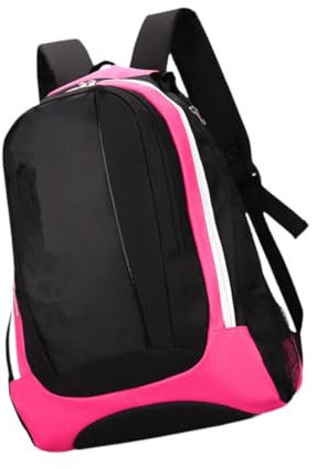 rockible Badminton-Rucksack, tragbarer, stilvoller Tennis-Rucksack für Outdoor-Sportreisen, Rosa