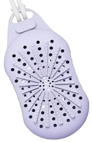 per strofinare il sapone | esfoliante con texture delicata | spugna per il corpo massaggiante | Porta sapone a due lati per la routine quotidiana della doccia pulizia della pelle e