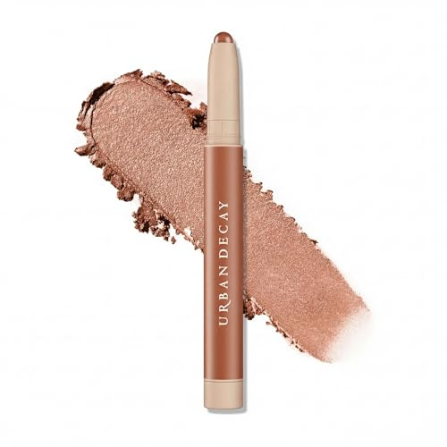 Urban Decay Naked Eyeshadow Stick - Waterproof Cream Eye Shadow Base, Crease-proof, Transfer-proof, 16HR Wear, Soft-Blur Effect - Toasty (copper bronze shimmer)