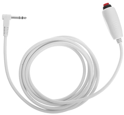 SHINEOFI Cavo Interruttore Pulsanti Chiamata Rossi Cavo con Clip per Lenzuolo Compatibile con Sistemi Allarme per Postazioni Infermieristiche