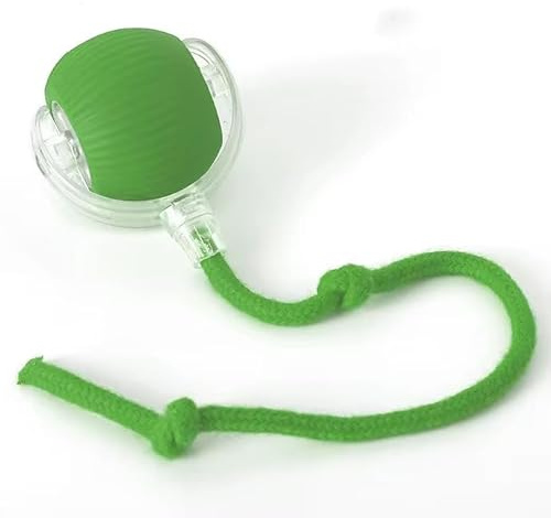 ZEEJAY Smart Interactive Cat Ball Toy (Green)