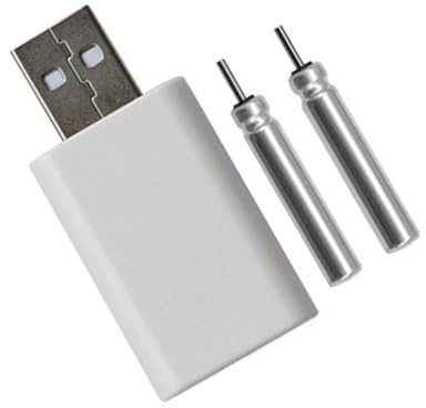 OSNIYAW Accessori da Pesca CR322 con indicatori LED /, Include 2 batterie Ricaricabili Caricabatterie per dispositivi elettronici da Pesca