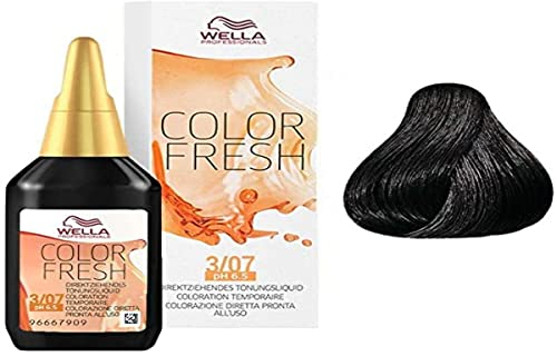 WELLA Color Fresh 3/07, Marrone Scuro, 75 Ml, 1 Ct