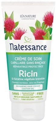 Natessance crème de soin capillaire ricin 100ml