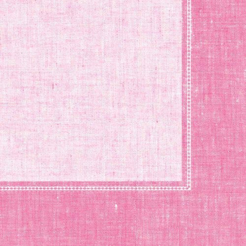 50 Servietten ROYAL Collection 1/4-Falz 40 cm x 40 cm rosa Linum