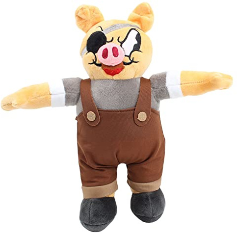 uiuoutoy Plush Soft Toys Devil Boss Ghost Mecup and Brocup Dolls Gift (Porkrind)