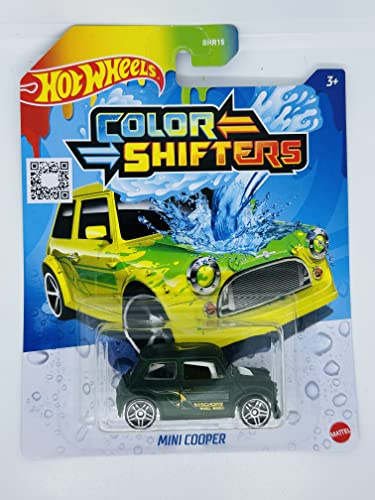 Hot Wheels 2023 - Mini Cooper - Color Shifters - 2023 Mix 1 - Mint/NrMint Schiffe in Luftpolsterfolie verpackt in einer Box