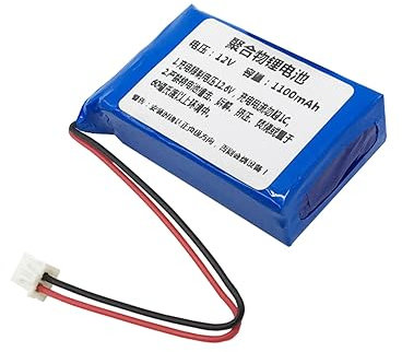 SSCYHT Batería Recargable de Iones de Litio 12V 900mAh-3500mAh batería polímero Litio Repuesto 12 voltios Compatible con Dispositivos 12V batería de Repuesto,12v1100mah