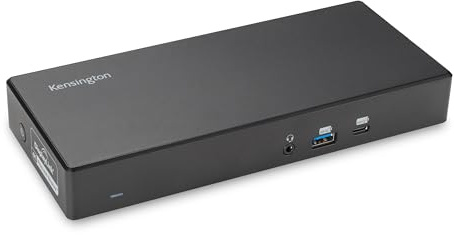 Kensington SD4782P EQ Universal Docking Station, Dual 4K Video, 2xHDMI, 2xDisplayPort, with 100W Power Splitter, Ethernet, Audio, for Mac M1/M2/M3, Windows and Chrome (K33650NA)