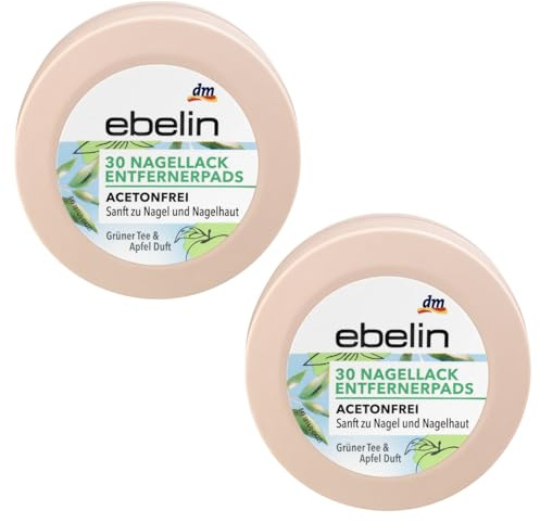 Balea Nagellackentferner Pads Acetonfrei, Pflegend, Nail Polish Remover Mild Und Reisegröße, Von, 2x30