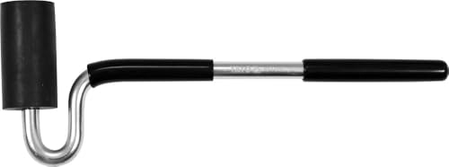 Andruckwalze Andrückrolle Gummi Alu Eckroller Kantenroller Walze Länge 320 mm