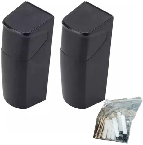 MOLERRI Rivelatore Sensore A Infrarossi Sensore Cancello Allarme A Infrarossi Nero 1 Set