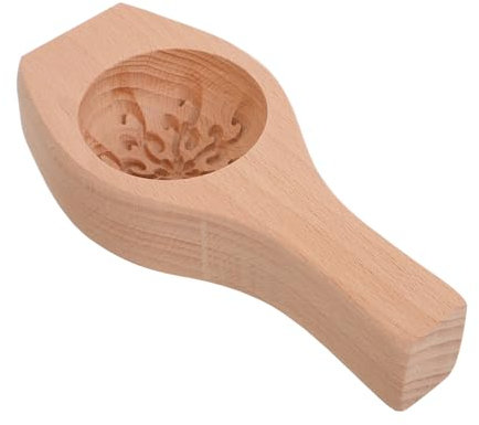 Cabilock Wooden Pastry Mold for Baking Pumpkin Press Mold and Cookie for DIY Dough Shaping Traditional Desserts and Home Baking Projects