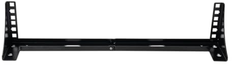 Shinar 2U(2HE), supporto verticale leggero pieghevole da 48 cm | Supporto da parete in acciaio per interruttori, IT, dispositivi dati, supporto da parete, supporto da parete verticale da