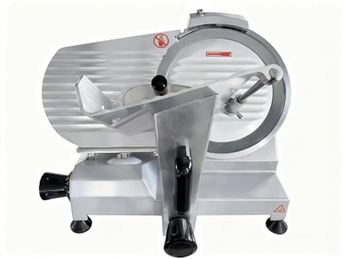 220mm Commercial Meat Slicer, 8” Stainless Blade, Deli Butcher Restaurant | Stainless steel construction, powerful motor, easy-clean design, professional-grade for high-volume commercial food prep