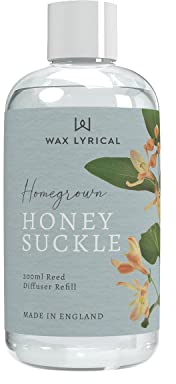 Wax Lyrical | Homegrown Collection | Honeysuckle Scent Reed Diffuser Refill 200ml