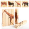 Würfelpuzzle Holz, 4 in 1 Holzpuzzle Kind Montessori Spielzeug 3D Holzpuzzle Stapel Tiere Puzzle, Holzpuzzle Stapel Holzpuzzle für Kinder