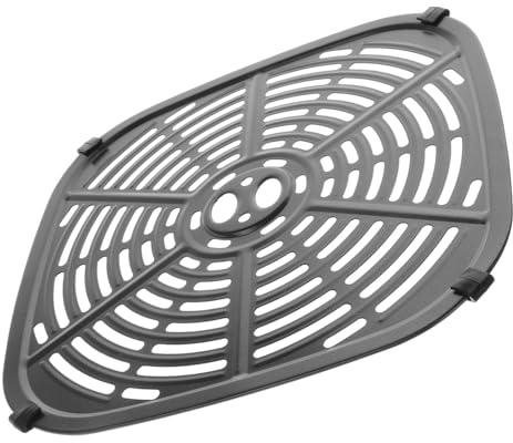 BAZEITFLOW Accesorio para Freidora de Aire Sartén Antiadherente Extraíble Compatible Bandeja Reemplazo Parrilla para Hornear Asar Cocinar Fácil Limpieza