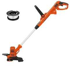 BLACK+DECKER Weed Wacker with Auto Feed, 14-Inch 2 in 1 String Trimmer Lawn Edger, Powerful 6.5-Amp Lightweight Electric Weed Eater (BESTA510)