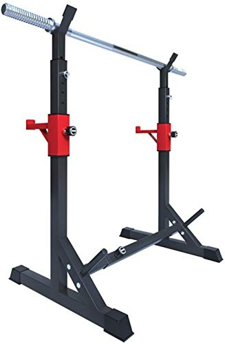 GJXJY Langhantel Ablageständer Hantelablage Langhantelständer Multifunktionale Hantelständer Kniebeugenständer Bankdrücken Für Fitness Zu Hause Turnhalle Max 260 KG