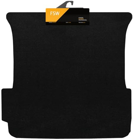 FSW Tailored Boot Mat Fits Tesla Model X 2017-Onwards 5 Seater, Carpet | Custom Tailored Fit, Anti-Slip, Granulated Backing