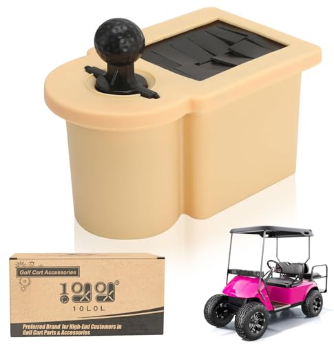 10L0L Deluxe-Golfball-Reiniger, verbesserter Golfschläger-Reiniger und Ballwascher-Set, universell passend für EZGO, Club-Auto, Yamaha-Wagen