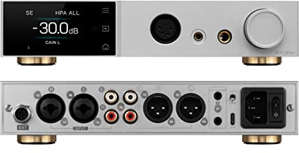 TOPPING A70 Pro Vollsymmetrischer Kopfhörerverstärker-Vorverstärker – 17000 mW x 2 Ausgangsleistung, 2 Gain, R2R-Relais-Lautstärkeregler, Vollfarb Display, HIFI-Audio Unterstützung Erweiterungen