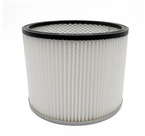 10L Ash Vacuum Cleaner - Ultra-Fine HEPA Filter Only - Hoover For Wood Log Burner - Bagless Fireplace Dust Collector - Compact 10L Capacity - Dust Collector (Replacement HEPA Filter)