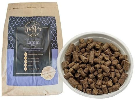 My Trockenfutter Weidelamm mit Hirse und Pastinake 5kg mÿ kaltgepresst für Hunde ohne künstliche Zusatzstoffe I Hundefutter