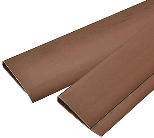 Ribelli PVC Abschlussleiste, 100 cm, braun-10 Stück