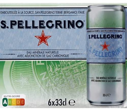 S.PELLEGRINO Eau Minérale 6 x 33 cl CAN