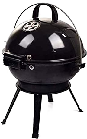 Picknickgrill Grill Campinggrill Tragbarer Holzkohlegrill Mit Deckel Kochen Im Freien Camping Holzkohlegrill Klappgrill Rundgrill BBQ Grills