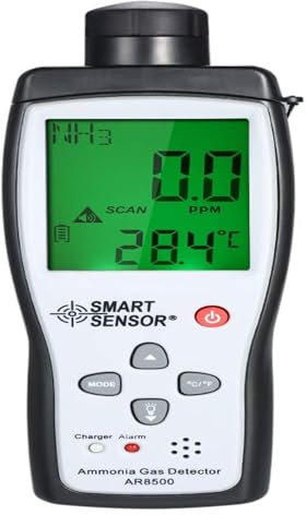 Detector de amoníaco mingqian Detector de amoníaco metro de amoníaco NH3 Detector portátil Digital portátil amoníaco Gas Detector