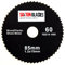 Saxton GPB8560T HSS Kreissägeblatt, 85 mm x 60 Zähne, kompatibel mit Worx Worxsaw Bosch Makita Ryobi