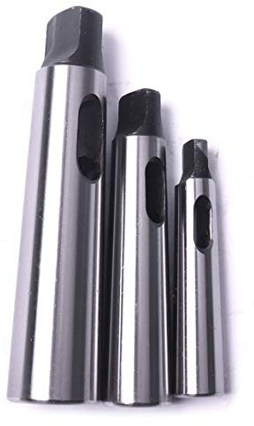 ATOPLEE Cono Morse de broca La reducción Adaptador para Torno Fresado (MT1 a MT2, MT3 a MT2, MT3 a MT4,3pcs)