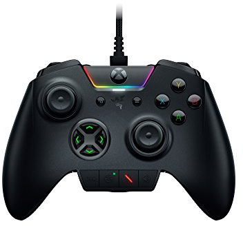 Razer Wolverine Ultimate Officially Licensed Xbox One Controller: 6 Remappable Buttons and Triggers - Interchangeable Thumbsticks and D-Pad - For PC, Xbox One, Xbox Series X & S - Black