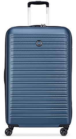 DELSEY Paris - SEGUR 2.0 - Hartschalenkoffer 75 cm x 46 cm x 29 cm - 86 L - XL - Blau