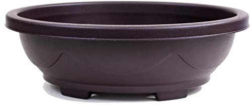 Bonsai - Schale oval 42 x 33 x 13,5 cm Kunststoff 40338