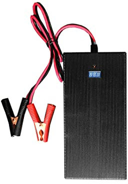Enerpower 30A Ladegerät für 12V Akkus LiFePO4 AGM Krokodil (500W) LED-Anzeige