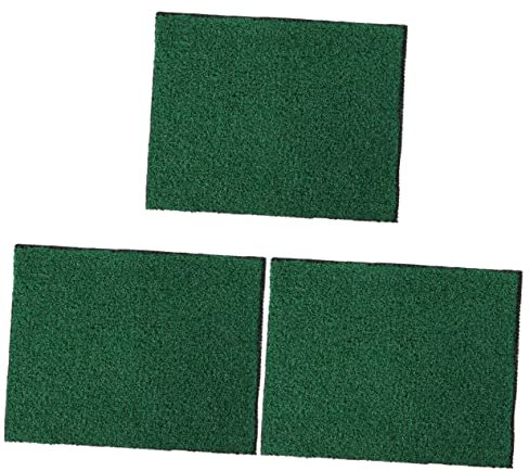 BESPORTBLE 3 Blätter Cuttable Fisch Tank Matte Kunststoff Gras Rasen Künstliche Gras Für Aquarium Wasser