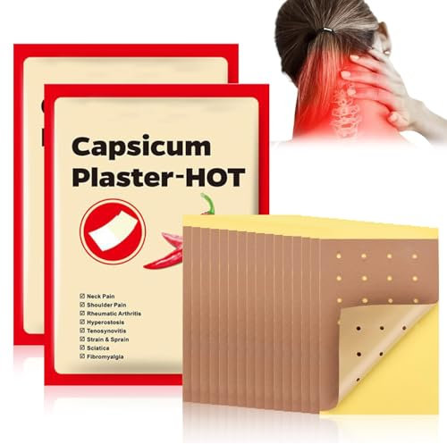 Parches Para El Dolor, Parches de Tigre Chino, Parches Para Aliviar El Dolor, Parches para Aliviar la Artritis, Parches de Tigre Chino Aliviar el Dolor Muscular Y Articular, 16 Parches