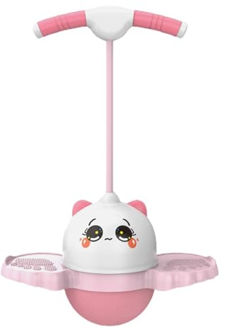 Fun Jumping Toy, Cute Ball, Adjustable Stick, Kids Fitness Equipment, Preschool Jumping Toy, Bounce Ball Kids, Kids Exercise Toy, Safe Stick, Balance Training Toy for Balance Ability