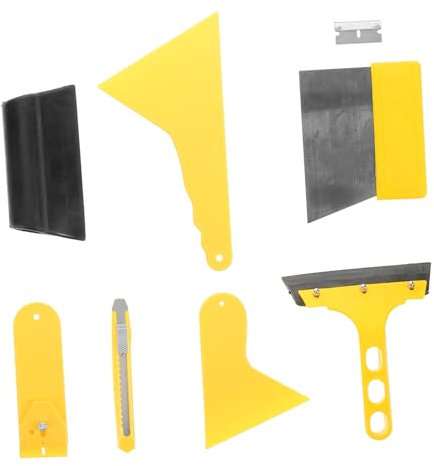 iplusmile Autofolien-tönungswerkzeug Schabern Aus Langlebigem Kunststoff Ergonomischem Design Und Glatten Kanten Für Sicheres Anbringen Von Folien