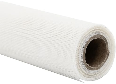 vidaXL Insektsnät Vit 80 x 1000 cm Fiberglas