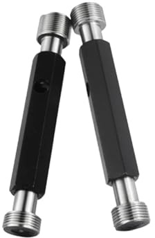 Calibradores roscados de acero para rodamientos, Calibrador de rosca métrica, paso/no paso, precisión 6H, fino M32 M33, 1 unidad(M33X0.5-6H)