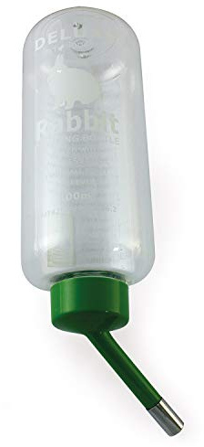 Arquivet Bevitore antigoccia per roditori 800 ml - Bevitore acqua per criceti, conigli, porcellini d'India - Ugello in metallo rinforzato - Accessori per gabbie di roditori