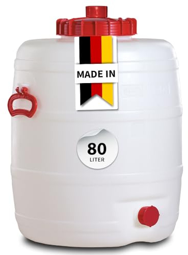 GRAF Universal-Fass 80 Liter rund aus lebensmittelechten PE