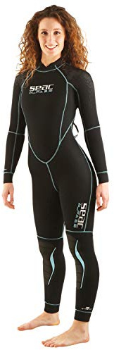 SEAC Alfa 5.0 Muta da Sub da 5 mm per Immersione Subacquea Donna, Nero, S
