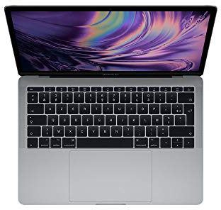2017 Apple MacBook Pro con 2.3GHz Intel Core i5 (13-pulgadas, 8GB RAM, 256GB SSD de Almacenamiento) (QWERTY Inglés) Gris Espacial (Reacondicionado)